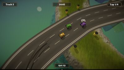 Rough Road Rider - WebGL - The Little Game Factory